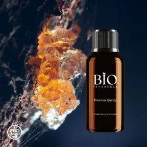 Essência Ambar pertence a familia olfativa orinetal